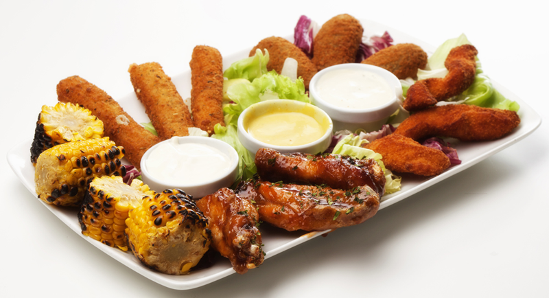 Plato combinado rico y saludable